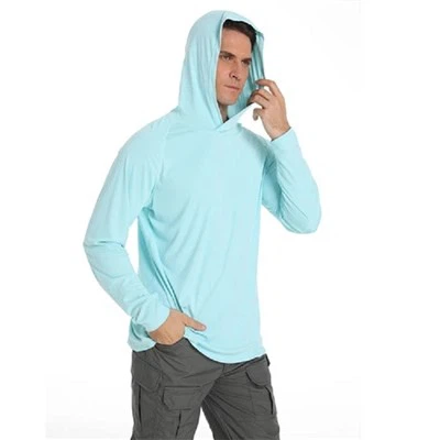 Camisa de pesca per a home amb caputxa