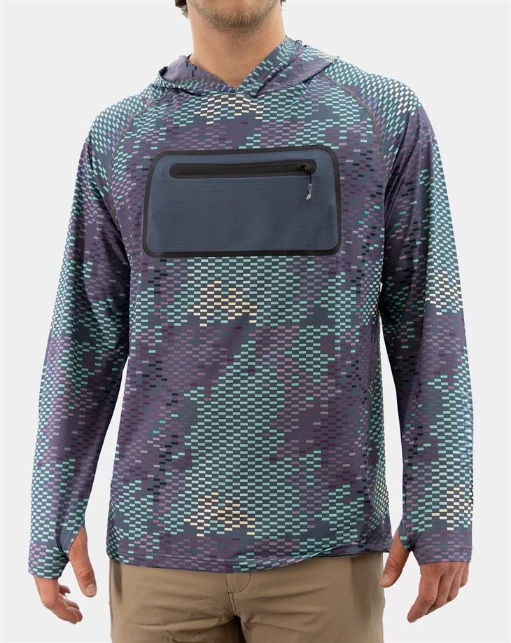 Custom Quick Dry Uv Protection Fishing Hoodie