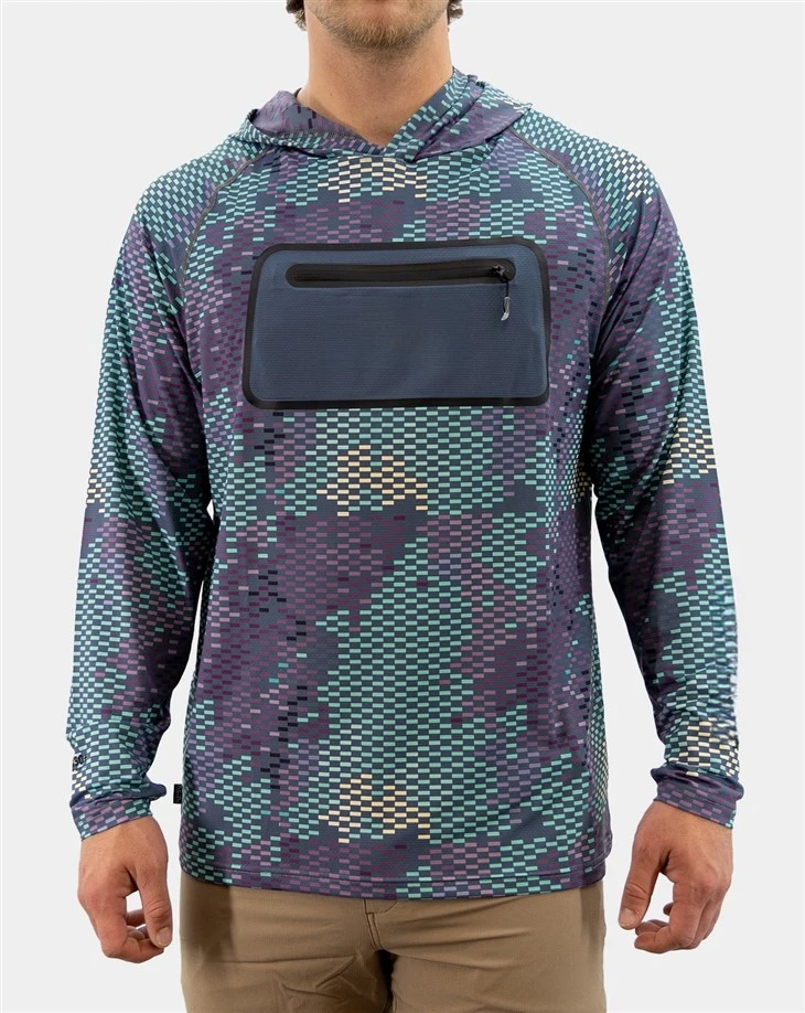 Custom Quick Dry Uv Protection Fishing Hoodie